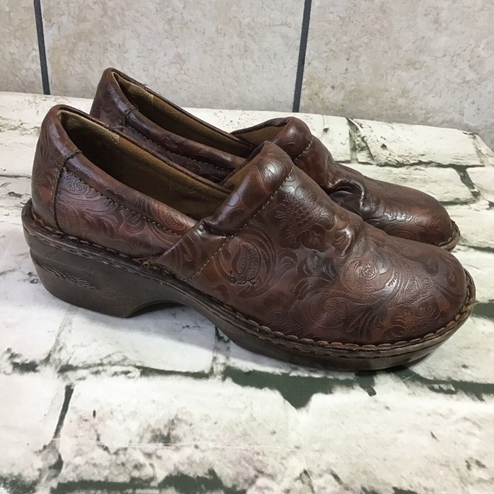 BOC BORN Concept Womens Comfort Clog Brown Sz 11 - Picture 6 of 10